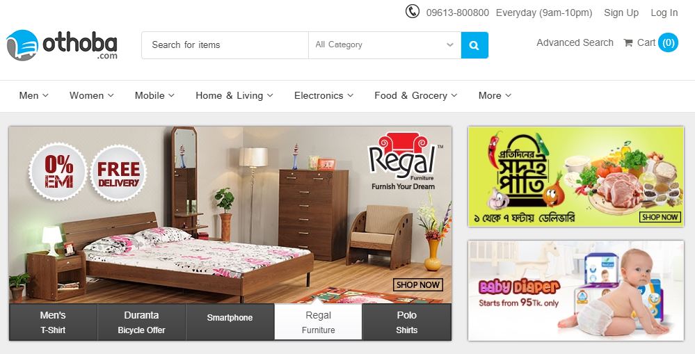 Bangladeshi Popular Shopping Sites