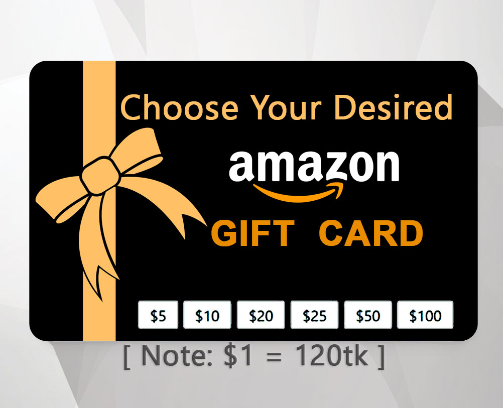 Amazon Gift Card Amazon Balance Upload Amazon Bangladesh