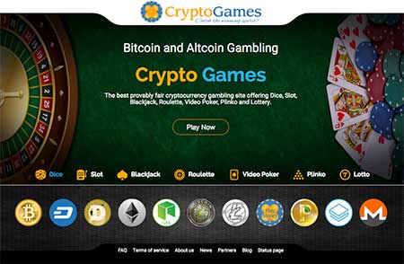 cryptocurrency gambling game