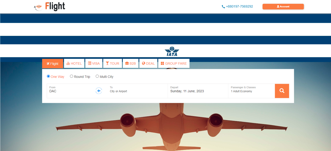 flight booking portal